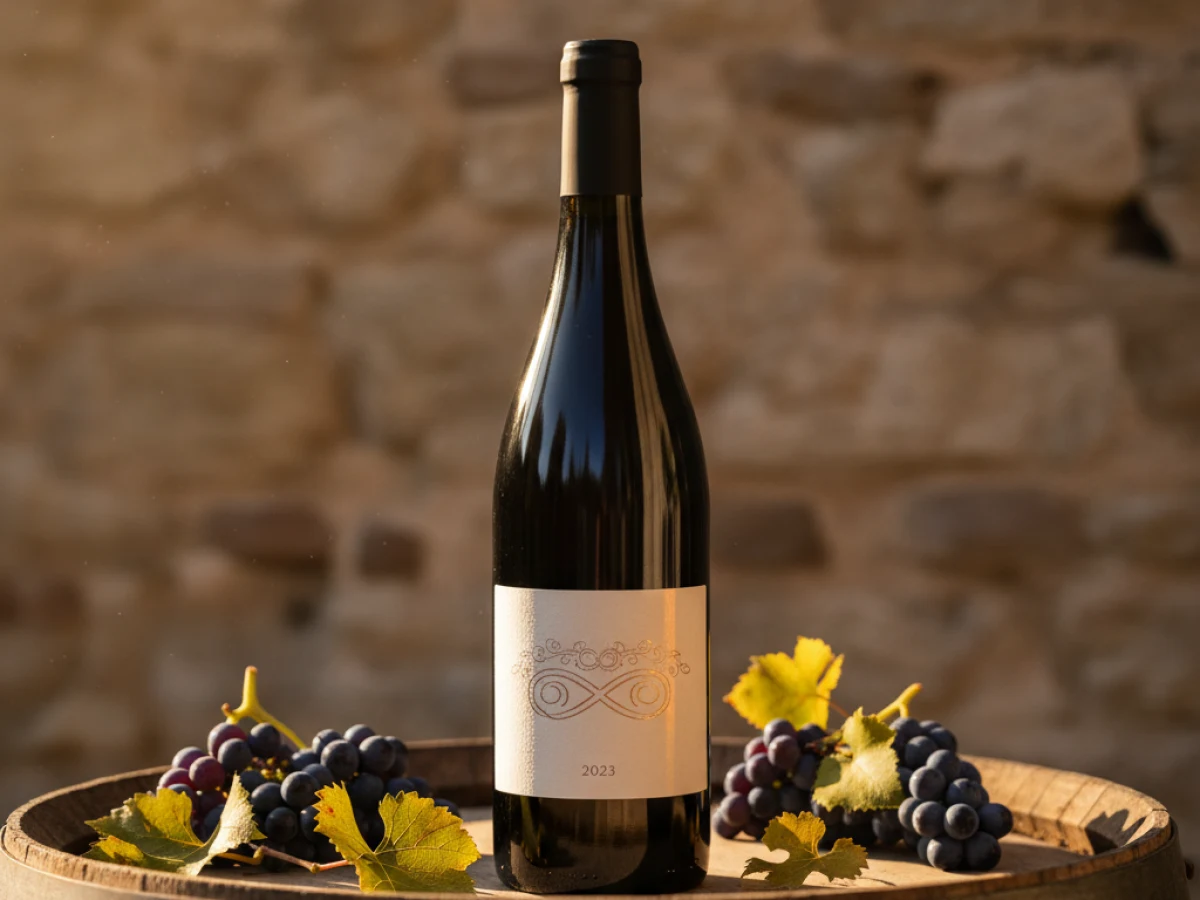 Bouteille Tavel Rosé — Château d'Aquéria, vin rosé