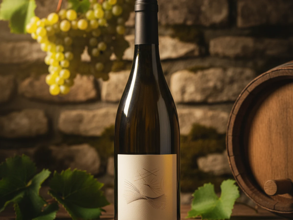 Bouteille Vouvray Demi-Sec — Domaine Huet, vin blanc